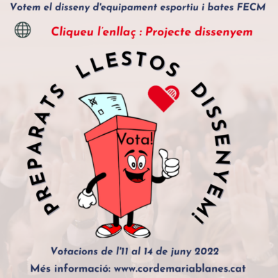 Preparats, llestos, dissenyem, VOTEM!