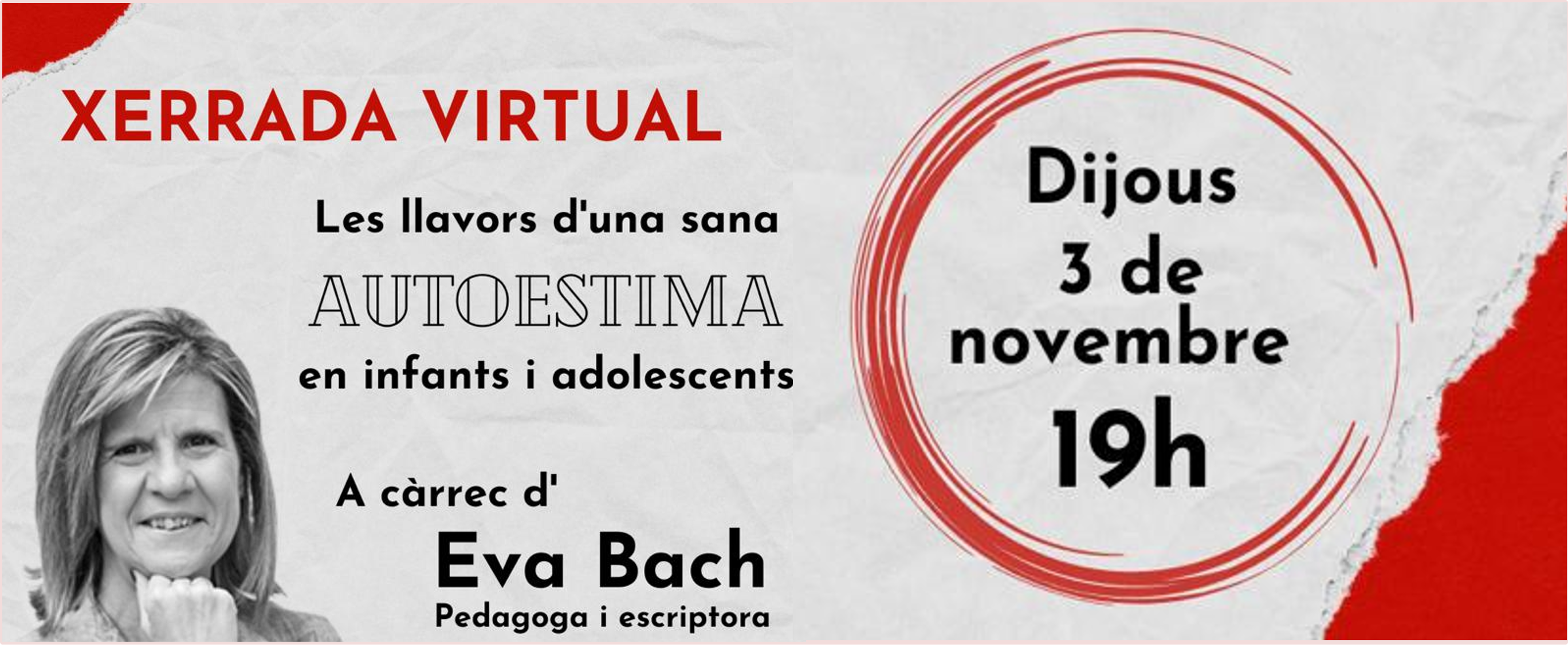 Vídeo Webinar Les llavors d’una sana AUTOESTIMA